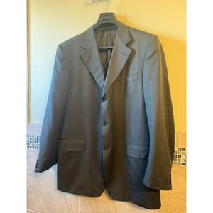 CANALI Gray Fine Wool Sport Jacket Blazer 3 Button SZ IT 52/US 42 NWOT